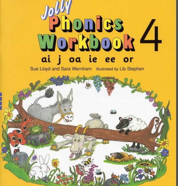 Jolly Phonics Workbook 4 - 4MyKidz