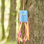 زجاجة الرياح الملونة